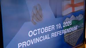 Alberta voters to face nine-question referendum in 2026
