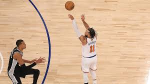 No foul called after Wembanyama pushes Brunson down in Game 3