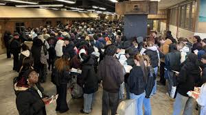 Young job seekers face a crowded, automated hiring market