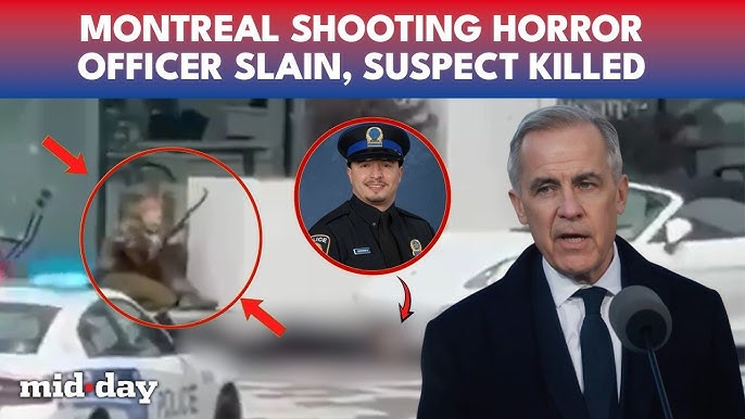 Montreal shooting kills police officer, civilian and suspect