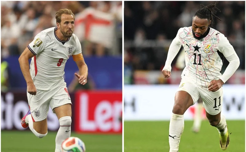 England and Ghana chase World Cup knockout place in Group L