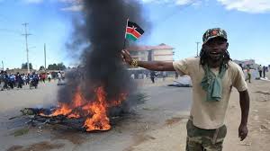 Man reportedly shot at Kenya protest against US Ebola quarantine centre
