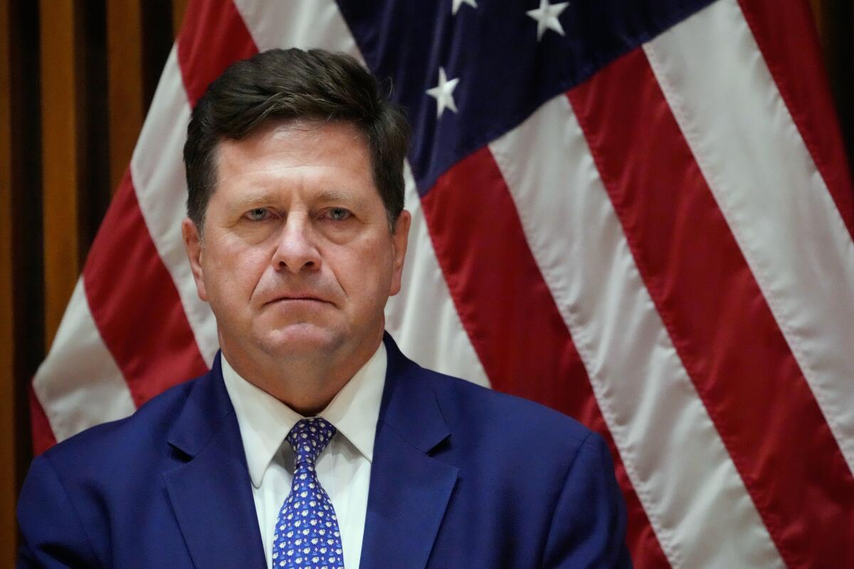 Trump delays Jay Clayton intelligence nomination in voter ID standoff