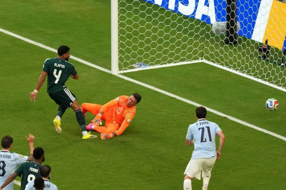Al-Amri turns Saudi recall into historic goal against Uruguay