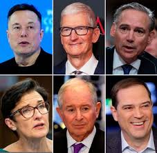Musk, Huang et d’autres PDG accompagnent Trump en Chine