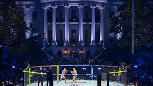 UFC comes to White House lawn for Trump’s 80th birthday